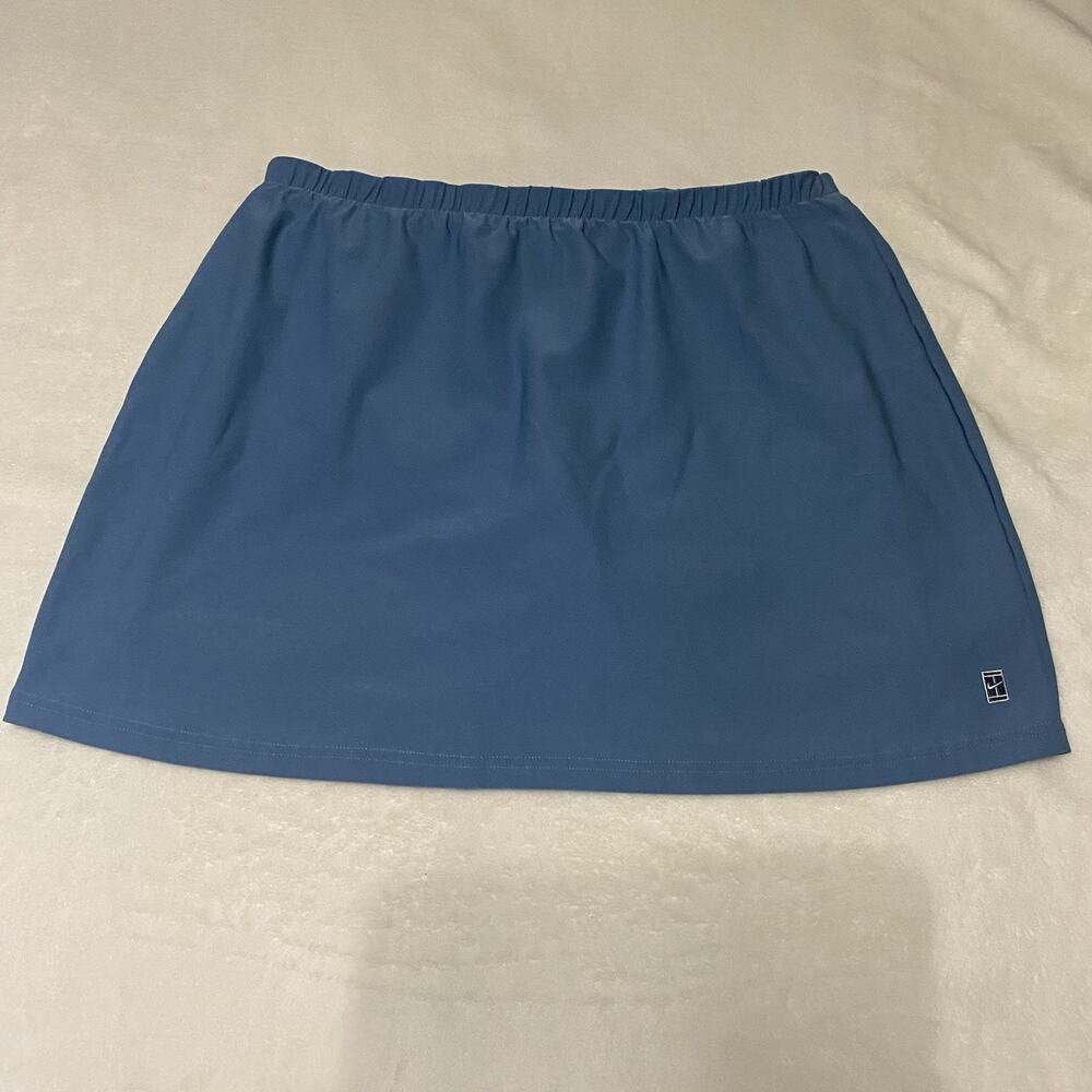 Nike Women's Mini Golf & Tennis Skirt in Blue Size L(10-12)